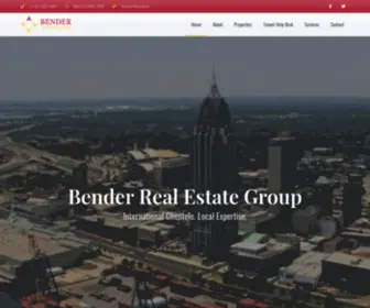 Benderreg.com(Bender Real Estate Group) Screenshot