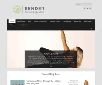 Bendertraining.com(Bender Training Academy) Screenshot