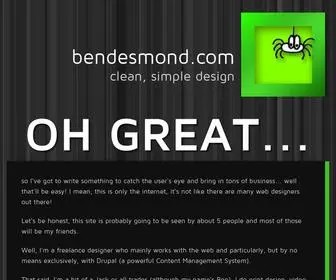 Bendesmond.com(Oh Great) Screenshot