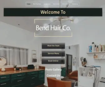 Bendhairco.com(Bend Hair Co) Screenshot