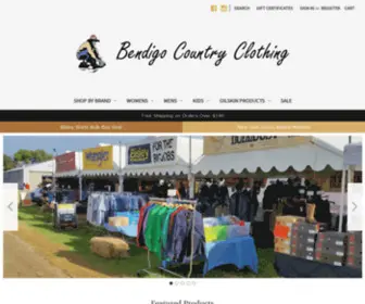 Bendigoclothing.com.au(Bendigo Country Clothing) Screenshot