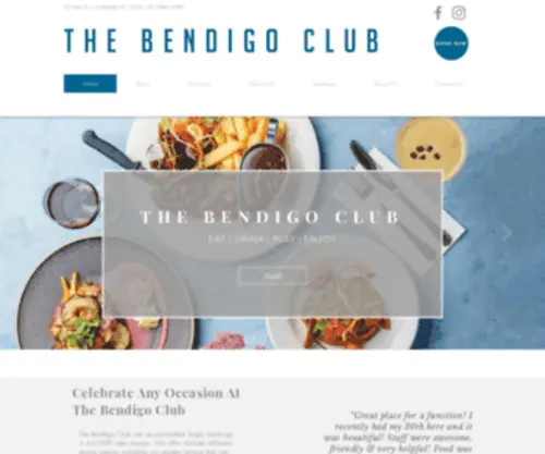 Bendigoclub.com.au(Primer Entertainment Venue) Screenshot