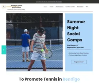 Bendigotennis.com.au(Bendigo Tennis) Screenshot