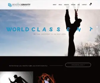 Bendinggravity.com(Art In Motion) Screenshot