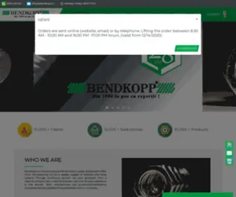 Bendkopp.ro(Organe de asamblare si sisteme de fixare) Screenshot