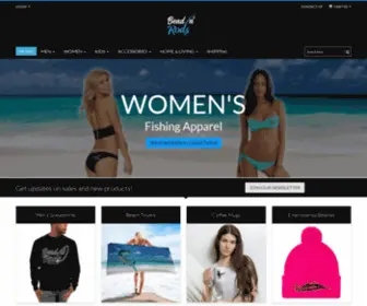 Bendnrods.com(Men & Women's Fishing Shirts) Screenshot