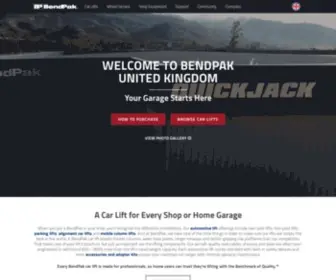 Bendpakranger.co.uk(Car Hoists) Screenshot