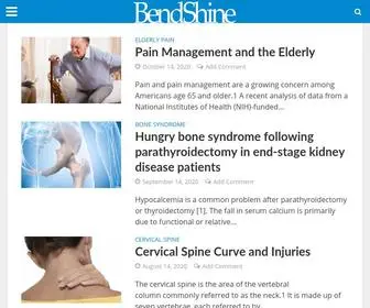 Bendshine.com(Lumbar and cervical pain numbness fatigue pain blog) Screenshot