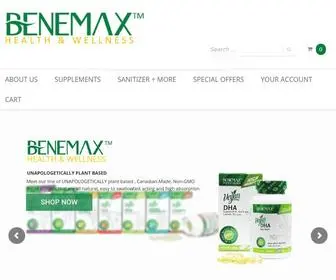 Bene-MAX.com(Health and Wellness) Screenshot