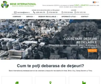Bene.ro(Colectare si reciclare deseuri) Screenshot