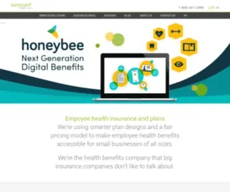 Benecaid.com(Employee Health Benefits & Group Insurance Plans) Screenshot
