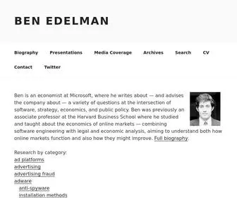 Benedelman.org(Ben Edelman) Screenshot