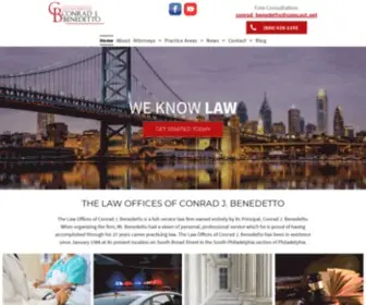 Benedettolaw.com(Benedettolaw) Screenshot