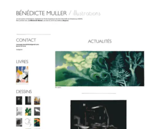 Benedictemuller.com(Bénédicte) Screenshot