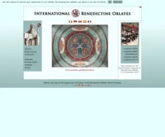 Benedictine-Oblates.org(International Benedictine Oblates) Screenshot