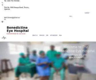 Benedictineeyehospital.org(Affordable Eye Care) Screenshot