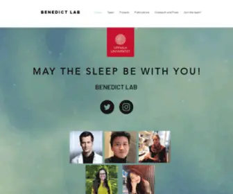 Benedictlab.org(Sleep Science Laboratory) Screenshot