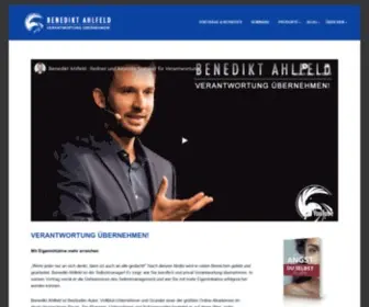 Benediktahlfeld.com(Benedikt Ahlfeld) Screenshot