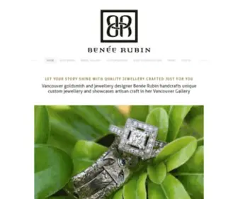 Benee.com(Benée Rubin Jewellery Design) Screenshot