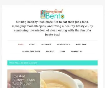 Beneficial-Bento.com(Beneficial Bento) Screenshot