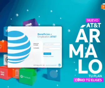 Beneficiosempleadosatt.com.mx(Beneficios a Empleados AT&T) Screenshot