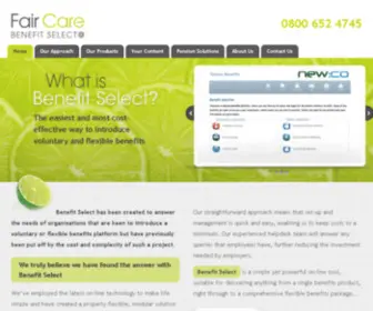 Benefit-Select.co.uk(Benefit Select) Screenshot