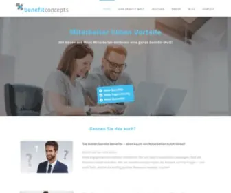 Benefit-Welt.de(Wir arbeiten mit Herzblut an den Erfolgsfaktoren für Ihre Bewerber) Screenshot