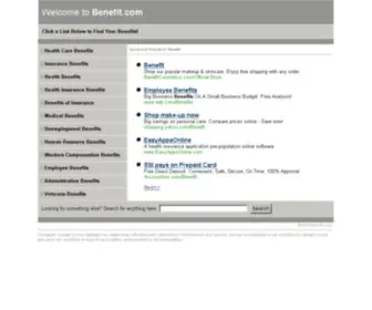 Benefit.com(Benefit) Screenshot