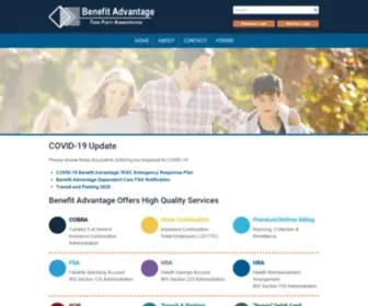 Benefitadvantage.com(Benefit Advantage) Screenshot