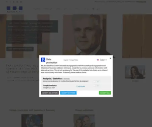 Benefitax.de(Steuerberatung und Wirtschaftsprüfung) Screenshot