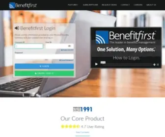 Benefitfirst.com(BenefitFirst) Screenshot