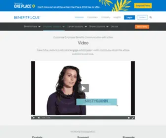 Benefitfocusmedia.com(Custom Employee Benefits Video Communication) Screenshot