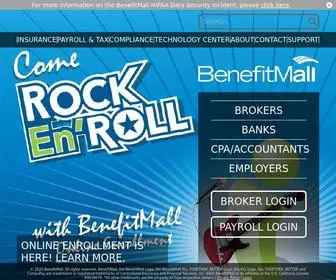 Benefitmall.com(Group health insurance) Screenshot