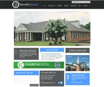 Benefitsboard.com(Ministers' Retirement Plan) Screenshot