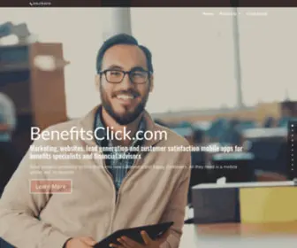 Benefitsclick.com(Fast Access to Information and People) Screenshot