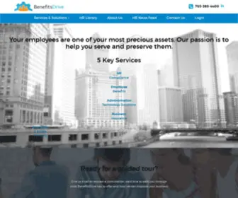Benefitsdrive.com(Employee Benefits Consulting) Screenshot