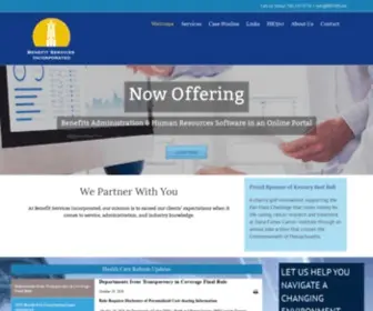 Benefitservicesinc.com(Benefit Services Incorporated) Screenshot