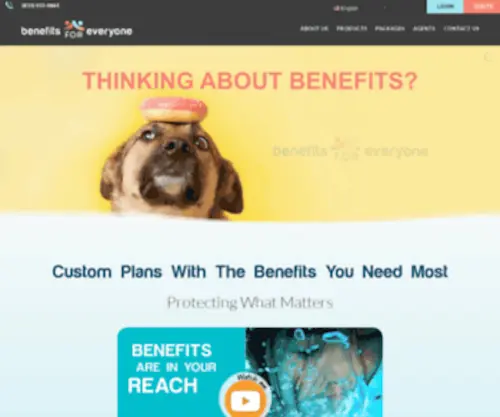 Benefitsforeveryone.com(Benefits for Everyone) Screenshot