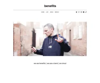 Benefitstheband.com(Benefits) Screenshot