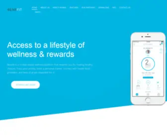 Benefitwellness.com(Wellness in the palm of your hand) Screenshot