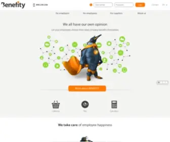 Benefity.cz(Firemní) Screenshot