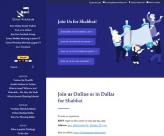 Beneiavraham.com(Messianic Jewish Dallas) Screenshot