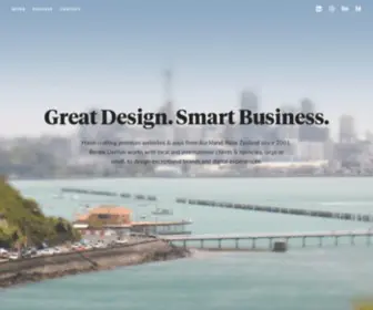 Benek.nz(Benek // Interactive Art Direction & Web UX/UI Design // Auckland) Screenshot