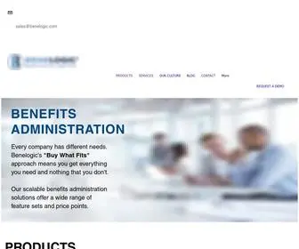 Benelogic.co(Benefits Administration) Screenshot