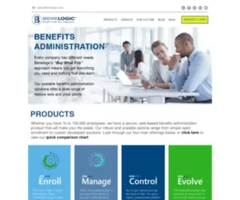 Benelogic.com(Benefits Administration) Screenshot