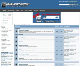 Beneluxspoor.net(Forum) Screenshot
