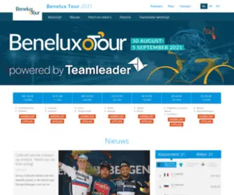 Beneluxtour.eu(Benelux Tour 2021) Screenshot