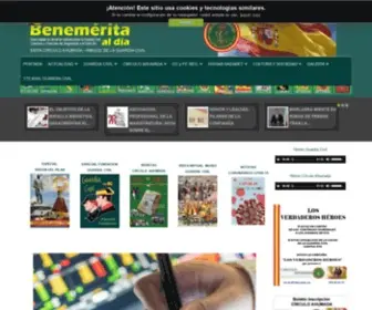 Benemeritaaldia.org(Benemérita al día) Screenshot