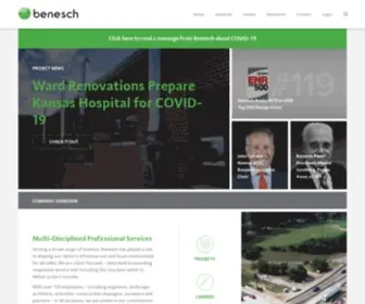 Benesch.com(Consulting Engineering Firm) Screenshot