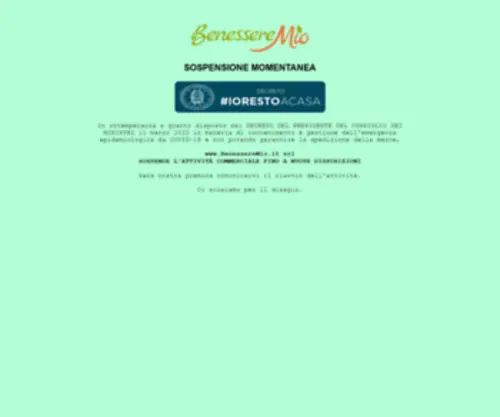 Benesseremio.it(Home page Salute) Screenshot